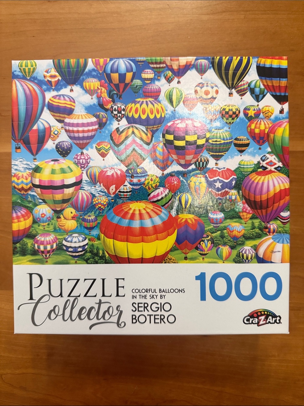 1000 piece - Colorful Balloons in the Sky - jigsaw puzzle